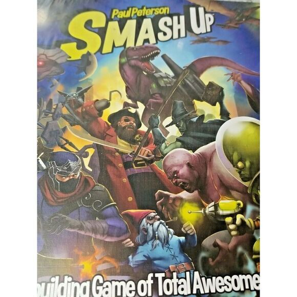 Smash Up Board Game Core Set NEW & SEALED AEG Shuffle Building Paul Peterson - Picture 4 of 4